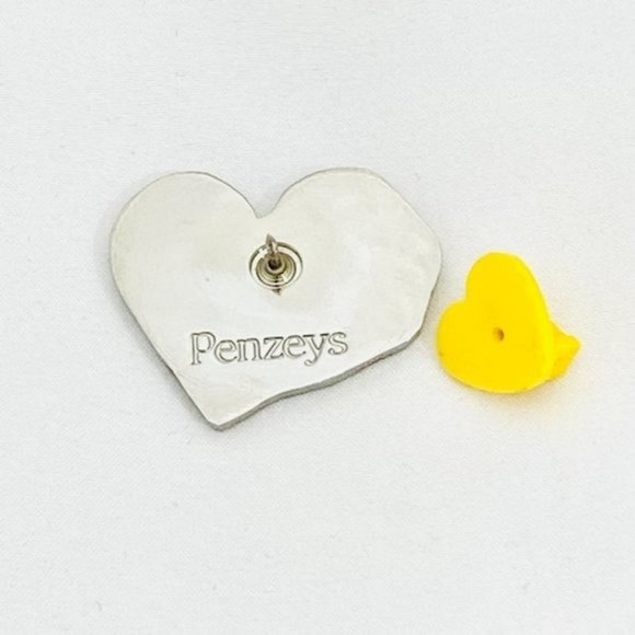 Embrace Hope Enamel Heart Tac/Lapel Pin - Picture 2 of 3